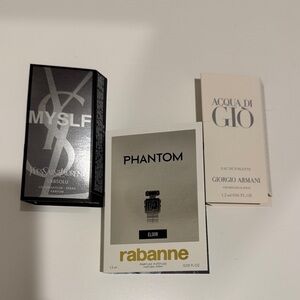 Men’s Luxury Fragrance Samples Set